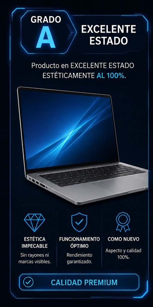 Laptop Grado A, excelente estado